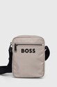 Сумка BOSS аплікація бежевий 50511961
