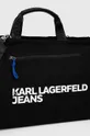 чорний Бавовняна сумка Karl Lagerfeld Jeans