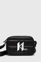 Karl Lagerfeld saszetka aplikacja czarny 240M3064