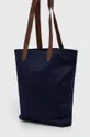 σκούρο μπλε Βαμβακερή τσάντα Polo Ralph Lauren