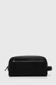 črna Usnjena kozmetična torbica Polo Ralph Lauren Moški