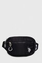 Сумка на пояс U.S. Polo Assn. гладкий чёрный BIUB55677MIA.000