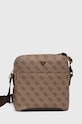 Guess saszetka nie mieści A4 beżowy HMTOLO.P4258