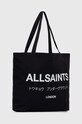 Τσάντα AllSaints MB542X μαύρο SS24