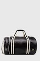 Fred Perry borsa Classic Barrel Bag sovrastampa nero L7255.D57