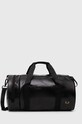 Fred Perry borsa Tonal Classic Barrel Bag sovrastampa nero L7260.774