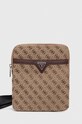 Guess saszetka VEZZOLA nie mieści A4 beżowy HMVZLJ.P4123