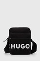 HUGO saszetka nie mieści A4 czarny 50513025