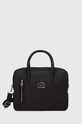 Karl Lagerfeld geanta pentru laptop din piele uni negru 542451.815904