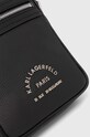 Karl Lagerfeld saszetka skórzana 542451.815922 czarny