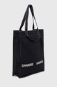 Samsoe Samsoe torba bawełniana SALUCCA U24100002 czarny SS24