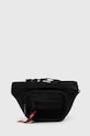 Сумка на пояс Alpha Industries гладкий чорний 128925