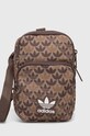 adidas Originals saszetka nie mieści A4 brązowy IU0012