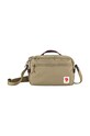 Malá taška Fjallraven High Coast Crossbody nášivka sivá F23227.221