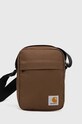 Carhartt WIP small items bag Jake Shoulder Pouch Planet friendly brown I031582.1ZDXX