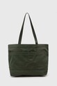 Levi's geanta de bumbac uni verde D7958.0002