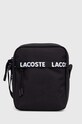 Σακίδιο Lacoste υφασμάτινο μαύρο NH4608