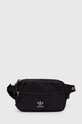 Сумка на пояс adidas Originals Waistbag гладкий чёрный JH3762