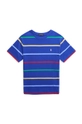 blu Polo Ralph Lauren t-shirt in cotone per bambini Ragazzi