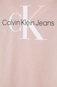 Αγορίστικα Παιδικό βαμβακερό μπλουζάκι Calvin Klein Jeans IU0IU00460.116.PPYH ροζ