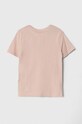 Дитяча бавовняна футболка Calvin Klein Jeans IU0IU00460.128.176.PPYH рожевий SS24