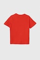 Calvin Klein Jeans t-shirt bawełniany dziecięcy IU0IU00460.128.176.PPYH czerwony SS24