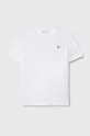 bijela Dječja pamučna majica kratkih rukava Calvin Klein Jeans Za dječake
