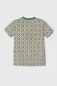 Otroška bombažna kratka majica Guess zelena