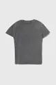 Guess t-shirt in cotone per bambini grigio