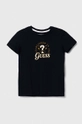 blu navy Guess t-shirt in cotone per bambini Ragazzi