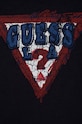 Chłopiec Guess t-shirt bawełniany dziecięcy L4RI18.K6XN1.PPYH granatowy