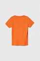 Guess t-shirt bawełniany dziecięcy L4RI23.K8HM4.PPYH pomarańczowy SS24