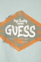 Chłopiec Guess t-shirt bawełniany dziecięcy L4RI23.K8HM4.PPYH turkusowy