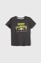 grigio Guess t-shirt in cotone per bambini Ragazzi