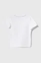 Otroška bombažna kratka majica Guess bela