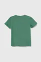 Guess t-shirt bawełniany dziecięcy zielony