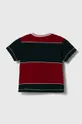 Otroška bombažna kratka majica Guess rdeča