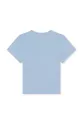 блакитний Дитяча бавовняна футболка BOSS Для хлопчиків