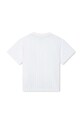BOSS t-shirt bawełniany dziecięcy J50720.114.150 biały SS24