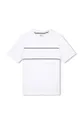 BOSS t-shirt in cotone per bambini bianco