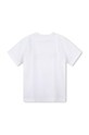 HUGO t-shirt bawełniany dziecięcy G00007.162.174 biały SS24