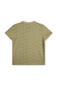 Karl Lagerfeld t-shirt bawełniany dziecięcy Z30036.114.150 zielony SS24