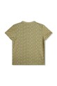 Karl Lagerfeld t-shirt bawełniany dziecięcy Z30036.162.174 zielony SS24