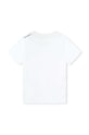 Detské bavlnené tričko Karl Lagerfeld Z30049.114.150 biela SS24