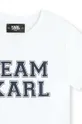 Karl Lagerfeld t-shirt bawełniany dziecięcy 100 % Bawełna