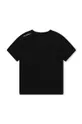 Dječja pamučna majica kratkih rukava Karl Lagerfeld crna