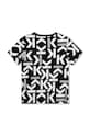Chłopiec Karl Lagerfeld t-shirt bawełniany dziecięcy Z30053.114.150 czarny