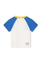 Kenzo Kids t-shirt bawełniany niemowlęcy biały