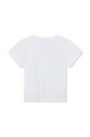 Kenzo Kids tricou de bumbac pentru copii K60170. alb SS24