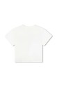Detské bavlnené tričko Kenzo Kids K60340. biela SS24